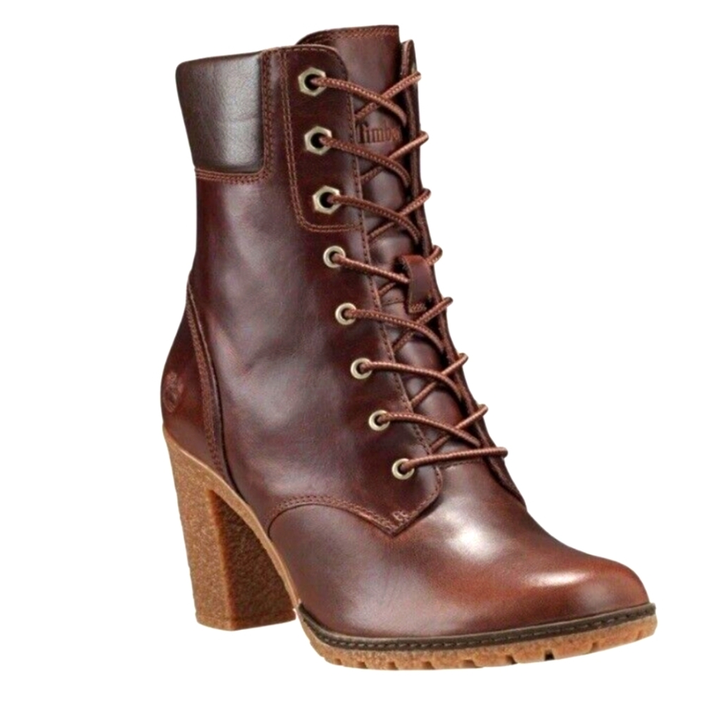 Timberland "Glancy" Distressed Heeled Boot